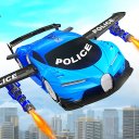 Flying Police Car Game 2021 - Cop Car Simulator 3D