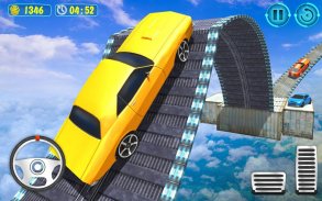 Mega Ramp Tricky Car Stunt: Impossible Driving screenshot 1