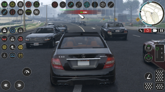 Car Driver Mercedes C-Class 63 screenshot 3