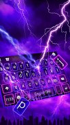 Lightning Flash Sky Keyboard Theme screenshot 1