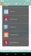 Webmarks: Fast Internet Shortcuts screenshot 1