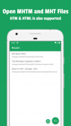 MHT & MHTML Viewer, Reader screenshot 2