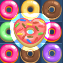 Cute donuts Match 3 Game Icon