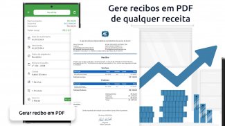 Orçamentos, Recibos e Clientes screenshot 1