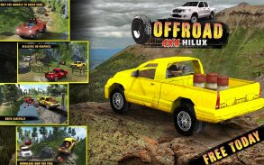 Offroad Hilux Up Tırmanış Kamyon Simülatörü 2017 screenshot 13