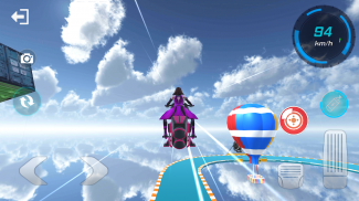 Super Hero Bike Stunt Racing screenshot 2