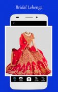 Bridal lehenga wedding dress screenshot 1