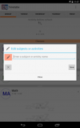 Timetable screenshot 15