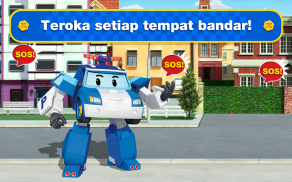 Robocar Poli Permainan Bandar! Kids Games for Boys screenshot 18