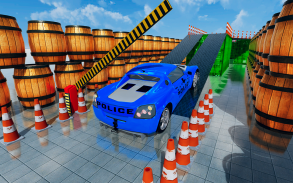 Modern Police Car Parking - Car Games screenshot 5