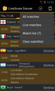 LiveScore Football screenshot 5
