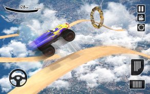 Monster Truck Games Sky View: Car Games for Kids screenshot 3