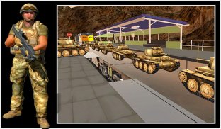 Military Tank Transport Train screenshot 4