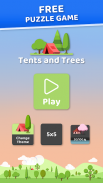 Tents and Trees: Puzzle game screenshot 2