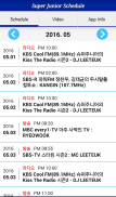 Super Junior Schedule screenshot 3