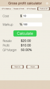 Gross Profit Calculator screenshot 0