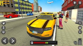 Crazy Taxi Car Driving Game 3D screenshot 3