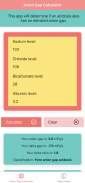 Anion Gap Calculator screenshot 1