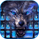 ثيم لوحة المفاتيح Cruel Night Wolf Icon