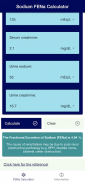 Sodium FENa Calculator screenshot 0