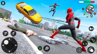 Rope Spider Hero Crime Fighter screenshot 1