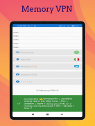 Memory VPN screenshot 1