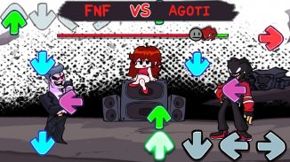 Music Battle: FNF vs Agoti Mod screenshot 1