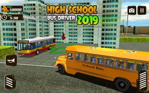 Real High School Bus Driver: Offroad Bus Driving screenshot 1