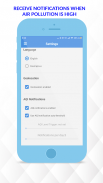 AirLief - Personal Air Pollution Monitor & Adviser screenshot 6