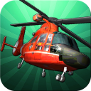 Helicopter Flying Race Game 3D Icon