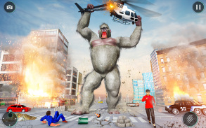 Gorilla Rampage City Attack screenshot 3