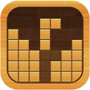 Wood Block Puzzle King Icon