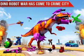 Dino Robot Car Transform Game screenshot 6