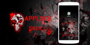 AppLock Theme Skull screenshot 3