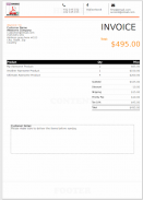 500+ Free Invoice Templates screenshot 4