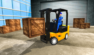 Cargo Forklift Driving Simulator 3D screenshot 3