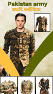 Pak Army Dress Changer: Commando Army Suit Editor screenshot 3