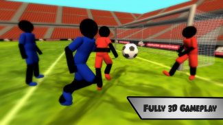 ألعاب كرة القدم Stickman screenshot 2