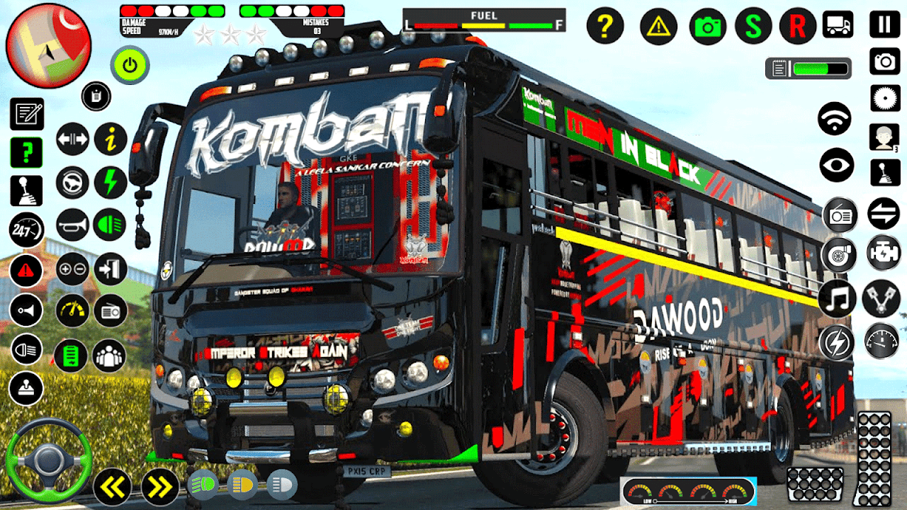 TOP 5 KOMBAN TOURIST BUS LIVERY IN BUS SIMULATOR INDONESIA - YouTube