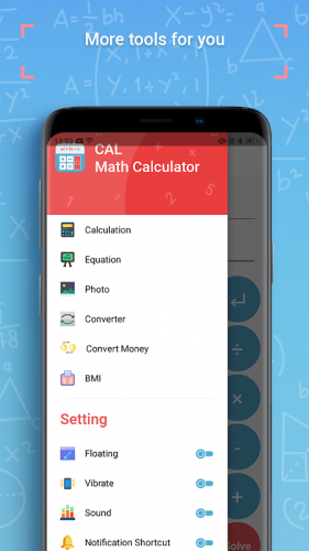 Cal - Math Calculator Camera & Math Problem Solver 1.1.0 Download Apk Android | Aptoide