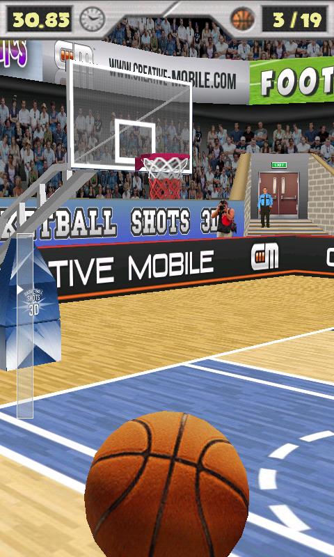 Basketball Shots 3D™ Online by Creative Mobile