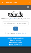 Domain Tools and Website Tools screenshot 1