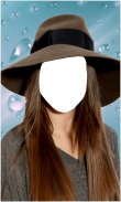 Women Fashion Hats Photo Suit screenshot 1