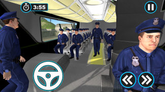 Police Bus Simulator Bus Game screenshot 2