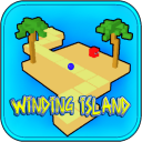 Winding island