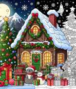 Coloring Book: Christmas Games screenshot 15