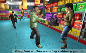 Supermarket Robbery Crime City: FPS Shooting Games screenshot 2