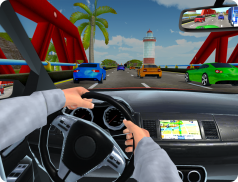 High Speed Traffic Car Driving Road Race Simulator screenshot 7