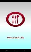 Desi Food 786 screenshot 0