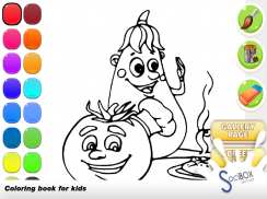 vegetable coloring book screenshot 7